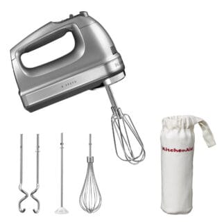KitchenAid Handrührer/Handmixer 5KHM9212ECU Kontur-Silber