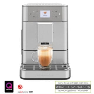 KitchenAid Kaffeevollautomat KF6 Edelstahl mit 2,4"-Touchscreen