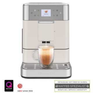 KitchenAid Kaffeevollautomat KF6 Porcelain White mit 2,4"-Touchscreen
