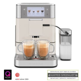 KitchenAid Kaffeevollautomat KF8 Porcelain White mit 5"-Touchscreen