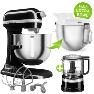 KitchenAid Küchenmaschine 6,6L Heavy Duty Empire Rot PLUS XL-BOWL & 5KFC3516