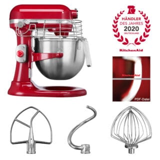 KitchenAid Küchenmaschine 6,9L PROFESSIONAL Empire Rot