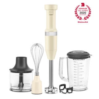 KitchenAid Stabmixer 5KHBV83EAC Crème