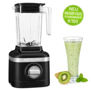 KitchenAid Standmixer K150 5KSB1325EBM Matt Schwarz