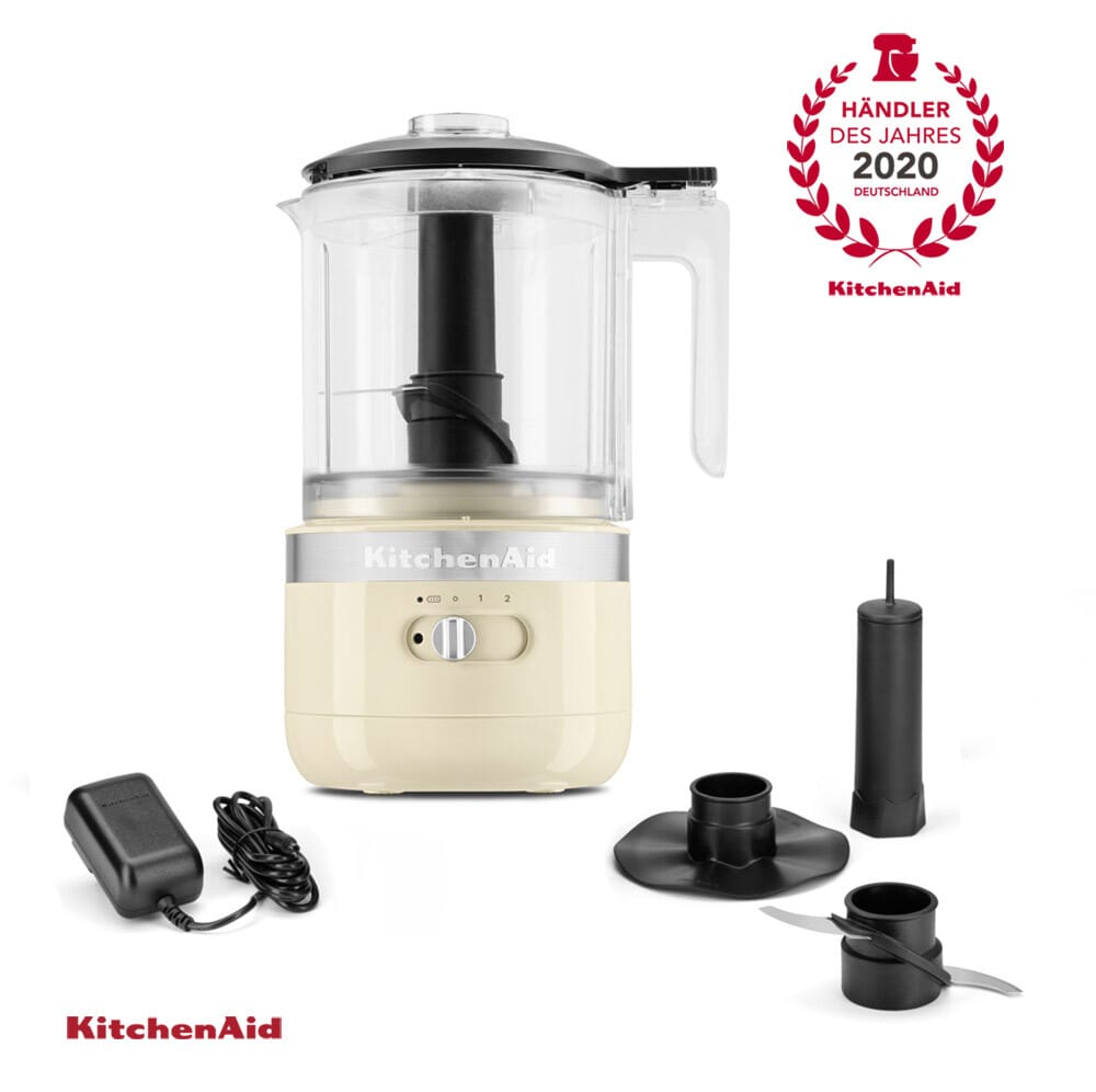 KitchenAid Zerkleinerer 1,2L kabellos 5KFCB519EAC Crème
