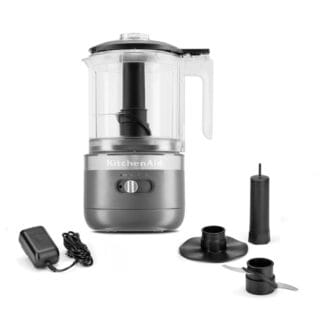 KitchenAid Zerkleinerer 1,2L kabellos 5KFCB519EDG Dunkelgrau