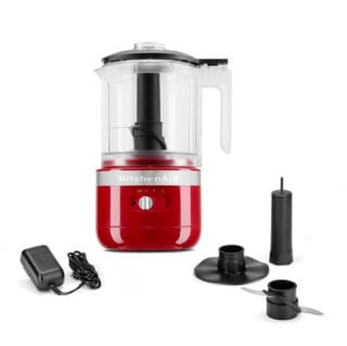 KitchenAid Zerkleinerer 1,2L kabellos 5KFCB519EER Empire Rot