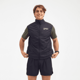 LIPATI Drizzle Weste Herren Laufweste Schwarz Gr. S für optimalen Komfort und Schutz