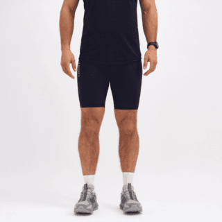 LIPATI Heatwave Laufshorts Schwarz S – Leichte, atmungsaktive Shorts für komfortables Training bei warmem Wetter