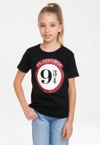 LOGOSHIRT T-Shirt "Harry Potter - Platform 9 3/4" mit lizenziertem Originaldesign