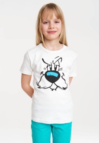 LOGOSHIRT T-Shirt "Idefix - Faces - Asterix" mit tollem Frontdruck