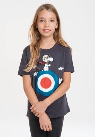 LOGOSHIRT T-Shirt "Peanuts - Snoopy" mit lizenziertem Print