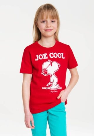LOGOSHIRT T-Shirt "Snoopy - Peanuts - Joe Cool" mit Retro-Print