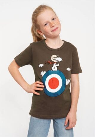 LOGOSHIRT T-Shirt "Snoopy - Target" mit lizenziertem Originaldesign