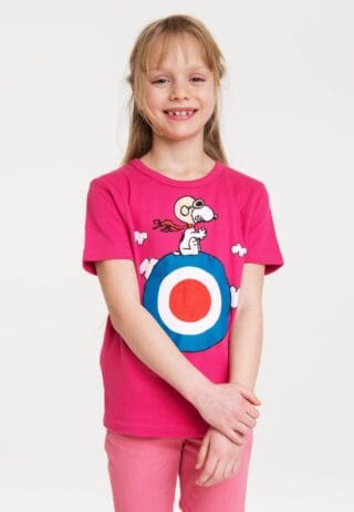LOGOSHIRT T-Shirt "Snoopy - Target" mit lizenziertem Originaldesign