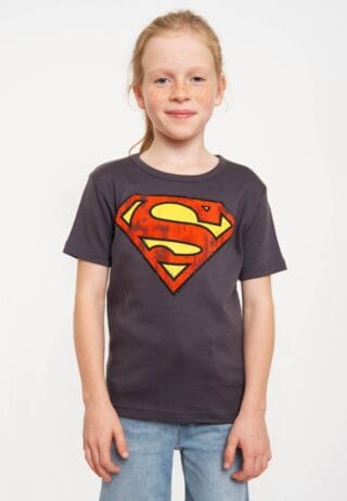 LOGOSHIRT T-Shirt "Superman" mit coolem Frontprint