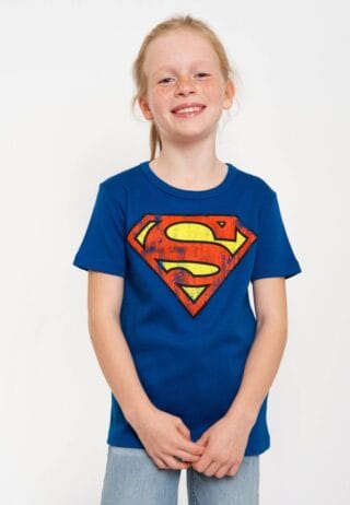 LOGOSHIRT T-Shirt "Superman" mit coolem Frontprint