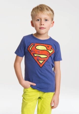 LOGOSHIRT T-Shirt "Superman" mit heldenhaftem Vintage-Print