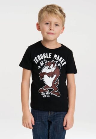 LOGOSHIRT T-Shirt "T-ShirtTaz - Looney Tunes" mit tollem Frontprint