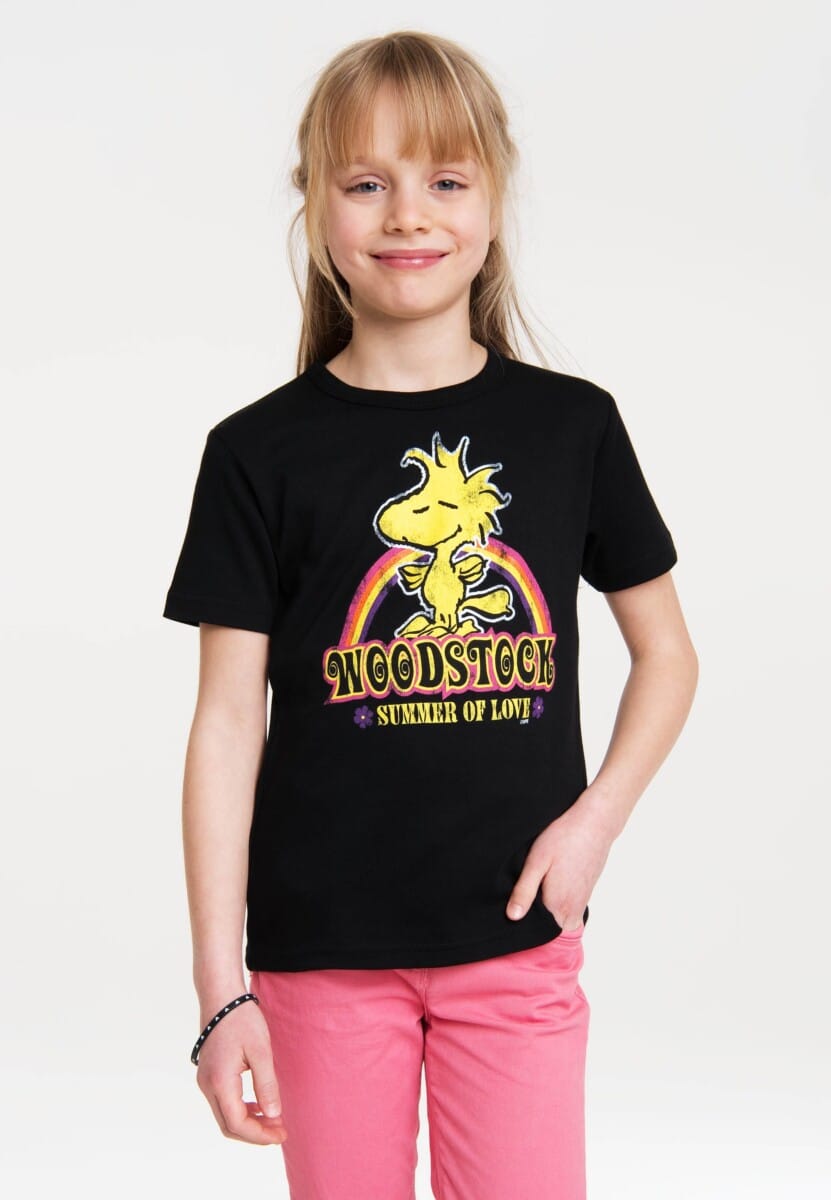 LOGOSHIRT T-Shirt "Woodstock" mit süßem Frontprint