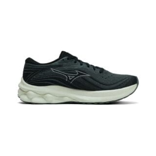 Mizuno Wave Skyrise 5 Damen Laufschuhe 36½ - Leicht und komfortabel für tägliches Laufen in Iron Gate/White Sand/Black