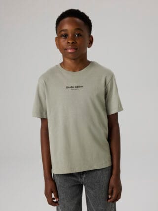 Name It T-Shirt "NKMBRODY SS NREG TOP NOOS" mit dezentem 3D-Frontmotiv