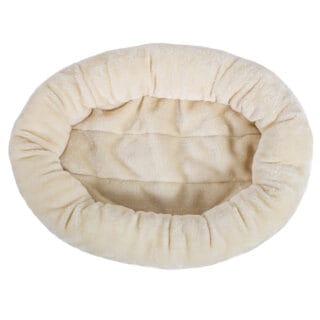 Natural Paradise Ersatzteile - Kuschelbett Oval (L 61 x B 46 x H 11 cm, creme)