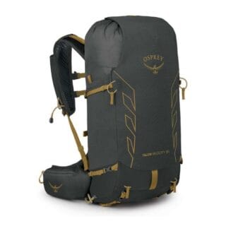 Osprey Talon Velocity 30 Rucksack Grau L/XL – Leichter Trekkingrucksack mit vielseitigen Fächern und optimaler Belüftung.