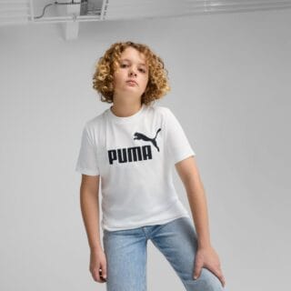PUMA T-Shirt "ESS NO. 1 LOGO TEE B" Regular Fit, Kurzarm, für Jugendliche, Rundhalsausschnitt