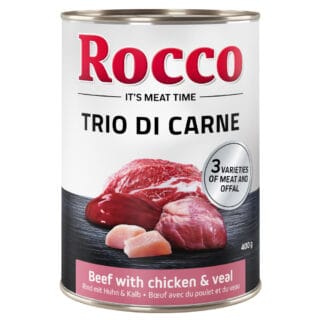 Rocco Classic Trio di Carne - 6 x 400 / 800 g 6 x 400 g: Rind, Huhn & Kalb