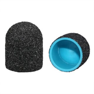 Runde Schleifkappe ABS Grey 13 mm 150