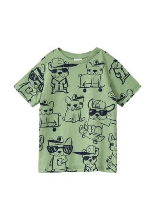 s.Oliver Junior Kurzarmshirt mit Allover-Prints, for Boys