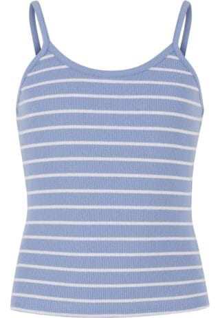 URBAN CLASSICS Muskelshirt "Urban Classics Girls Striped Rib Basic Top" 1 Stk.
