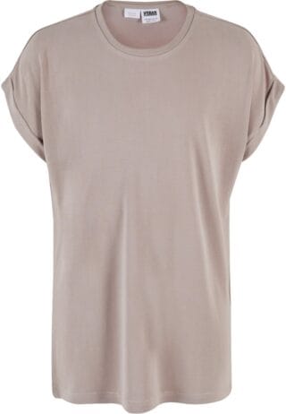 URBAN CLASSICS T-Shirt "Urban Classics Damen Girls Modal Extended Shoulder Tee" 1 Stk.