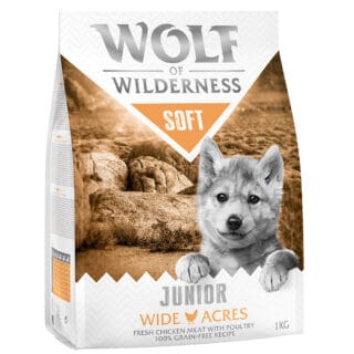 Wolf of Wilderness Junior "Soft - Wide Acres" Huhn - getreidefrei - Sparpaket: 5 x 1 kg