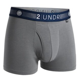 2UNDR Flow Shift Trunk Shorts S – Grau, Bequeme Lauf- und Sport-Shorts für optimale Bewegungsfreiheit und Performance
