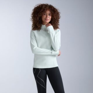 2XU Ignition Haptic 1/4 Zip Gr. L Grün Damen