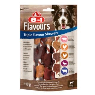 8in1 Triple Flavour Skewers - 113 g (6 Stück)