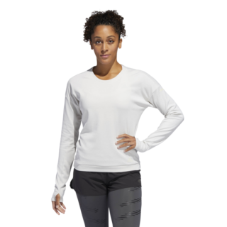 adidas Supernova Run Cru Damen-T-Shirt Weiß/Raw White – Bequeme Lauf- und Trainingstherapie, atmungsaktiv, leicht