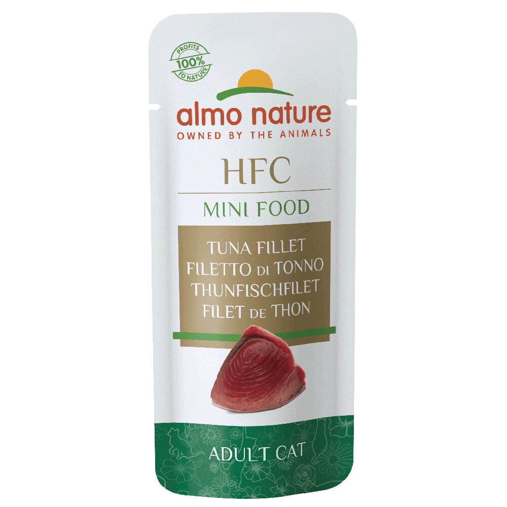 Almo Nature Green Label Mini Food - Thunfischfilet (5 x 3 g)