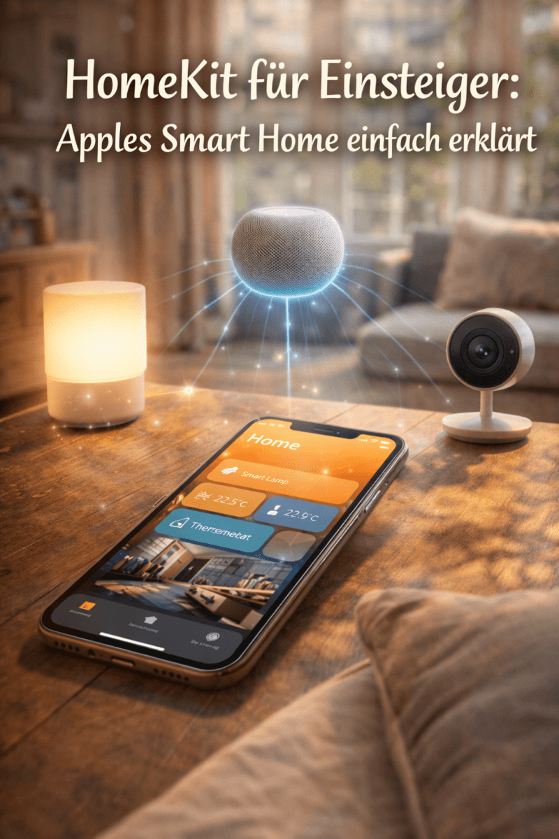 artikel apple smart home steuerung im wohnzimmer