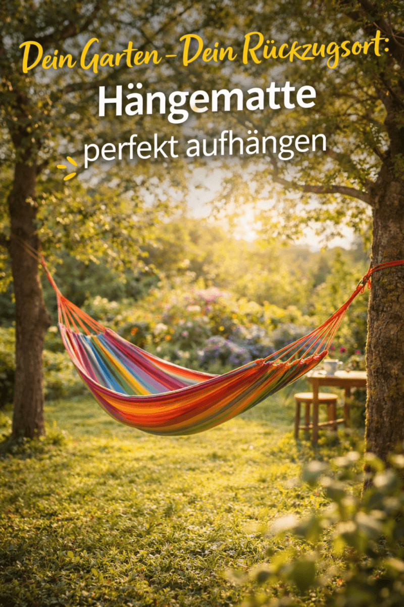 artikel garten hängematte richtig aufhängen
