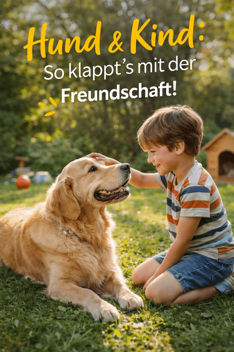 artikel haustier hund und kind freundschaft