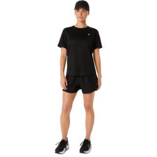 ASICS Core SS Top Gr. L Schwarz Damen