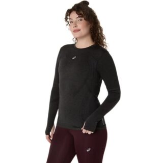ASICS Road Seamless Langarmshirt für Damen, Gr. L – Bequeme Laufbekleidung für Training & aktive Läufer