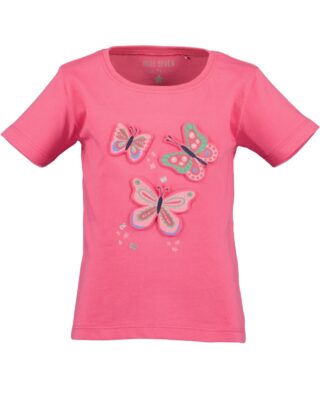 Blue Seven T-Shirt "Blue Seven Mädchen T-Shirt kurzarm mit Schmetterlingen"