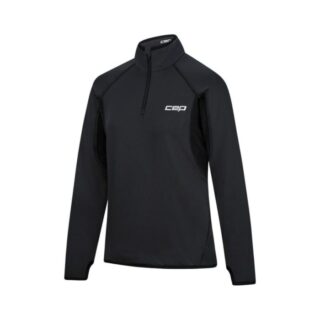 CEP Core Run Thermal Zip Shirt Gr. L Schwarz Damen