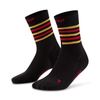 CEP The Run Limited 2024 Mid Cut Kompressionssocken Schwarz, Gr. 40-43 – Für Lauftraining & Regeneration
