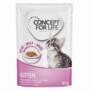 Concept for Life Kitten mit Huhn - in Gelee - 12 x 85 g
