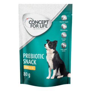 Concept for Life Prebiotic Snack mit Huhn - Sparpaket: 3 x 80 g